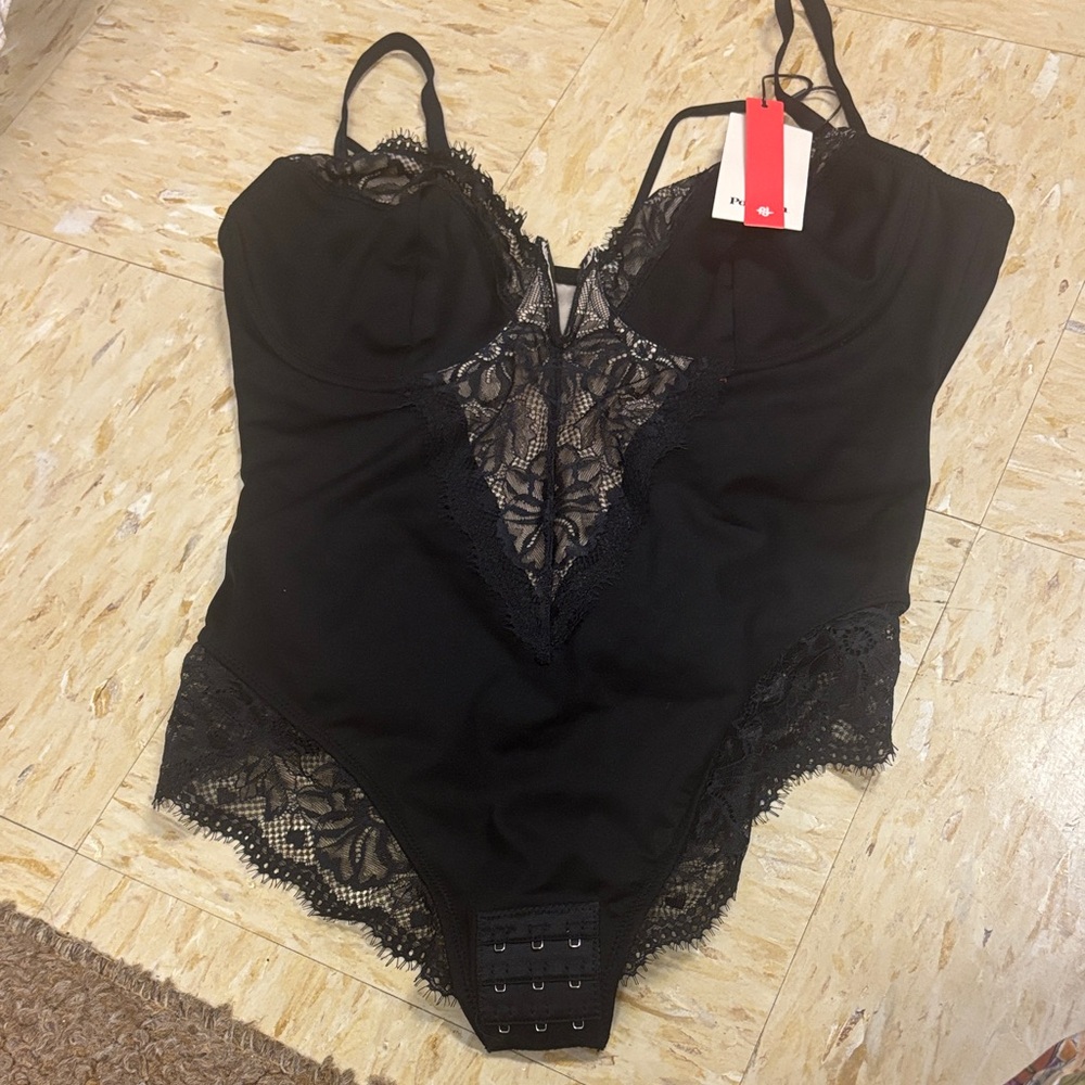 Black Lace Bodysuit